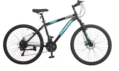 Lifelong Chaze by Milind Soman SGX 20 CZBC2794 27.5T with Dual Disc 21 Speed 27.5 T Mountain/Hardtail Cycle (21 Gear, Black) Lifelong Chaze by Milind Soman SGX 20 CZBC2794 27.5T with Dual Disc 21 Speed 27.5 T Mountain/Hardtail Cycle (21 Gear, Black)